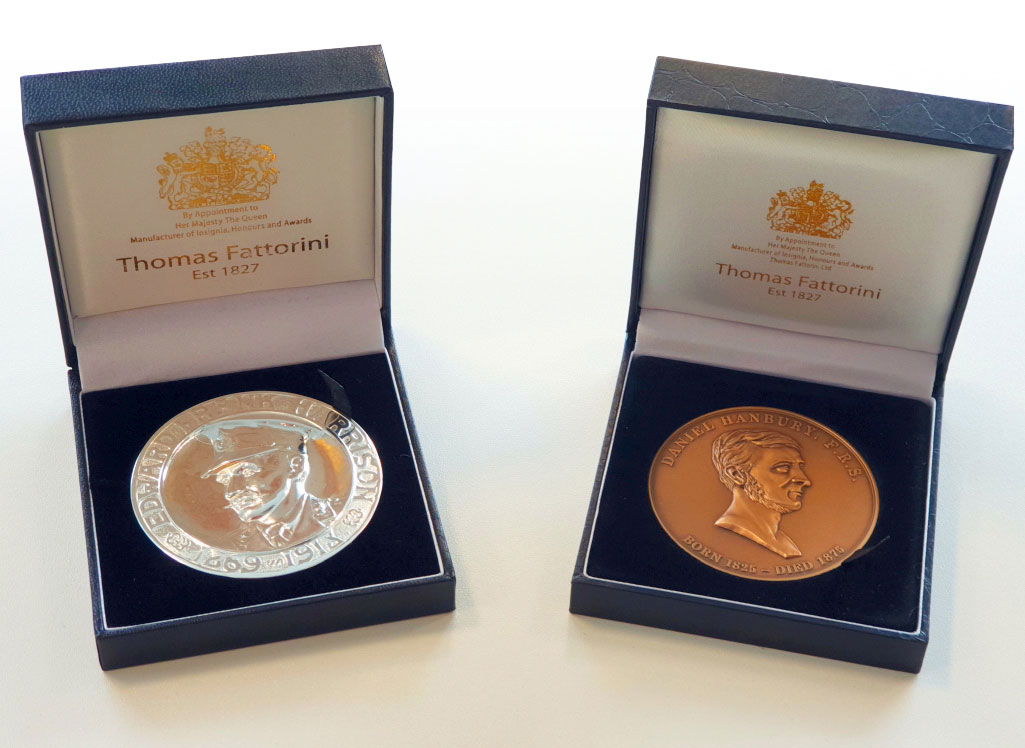 Hanbury-and-Harrison-Memorial-Medals